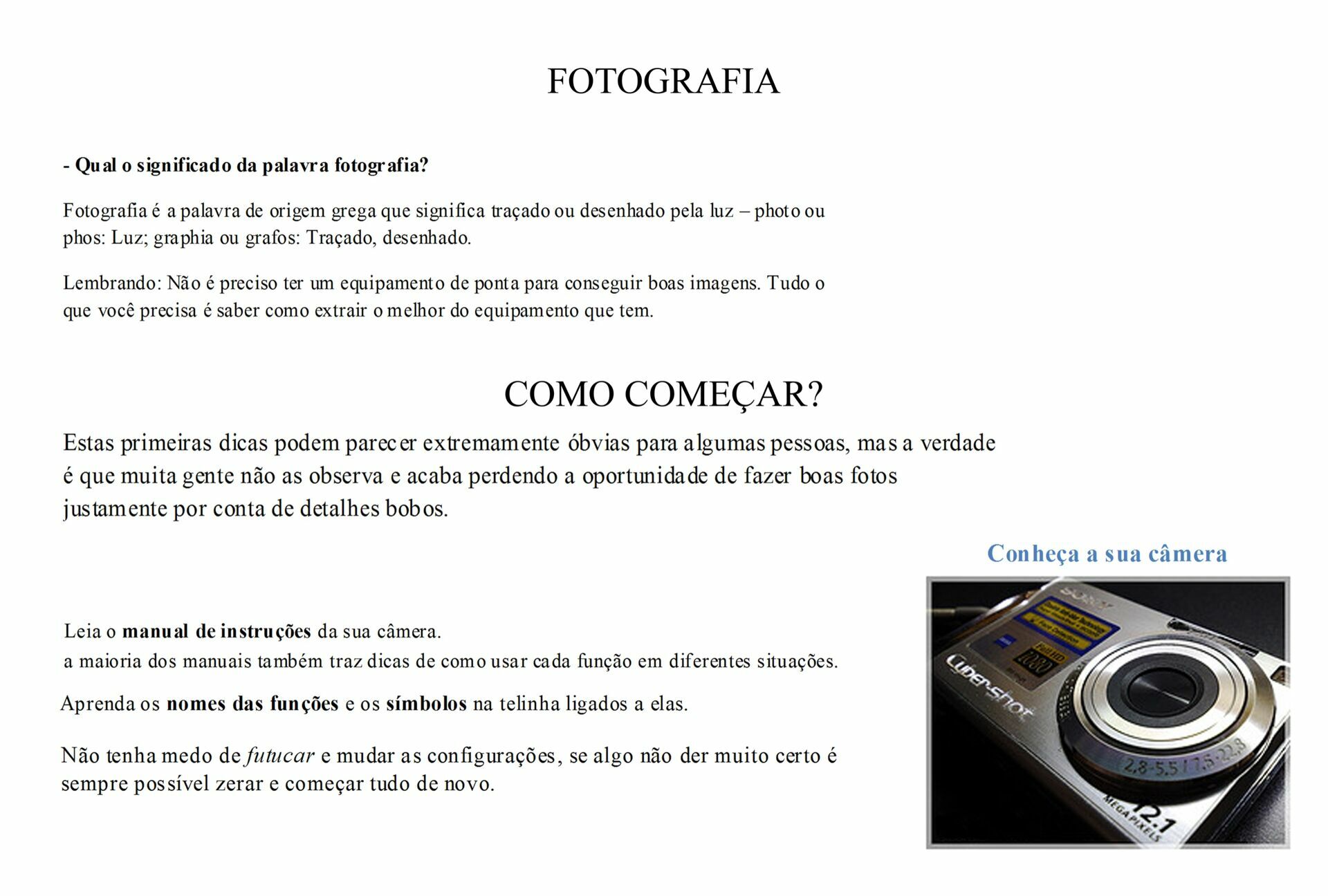 Foto Curso de Fotografia 2026 - Imagem 3